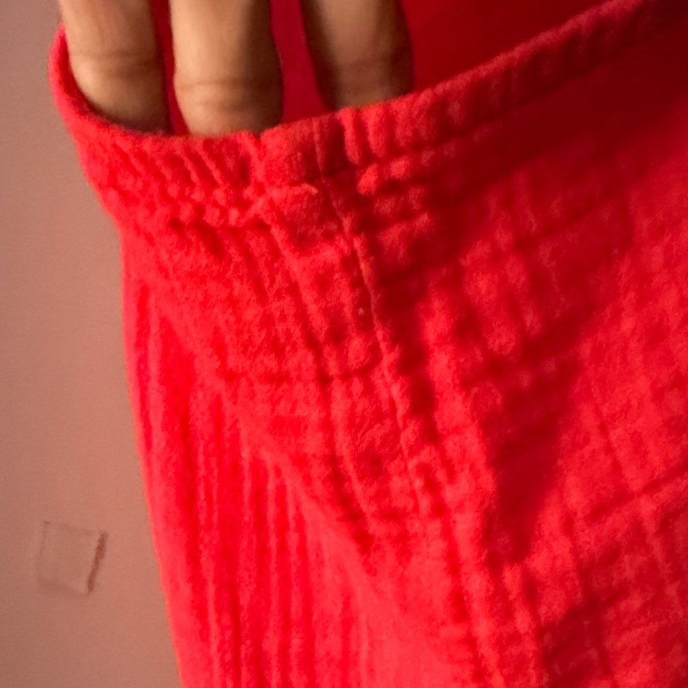 SONOMA Red Sleeveless V-Neck Textured Tank - Picture 6 of 15